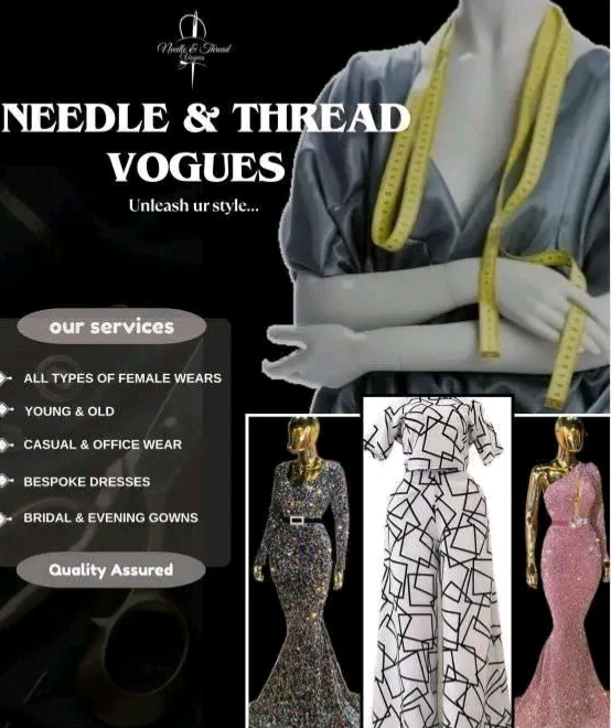 Needle & thread 🧵 vogue