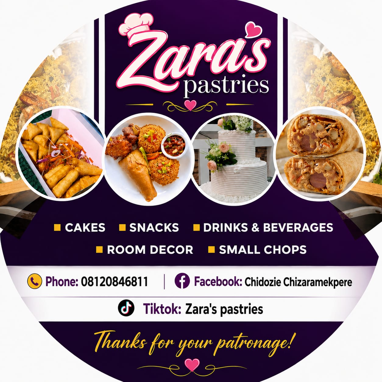 Zara's pastries