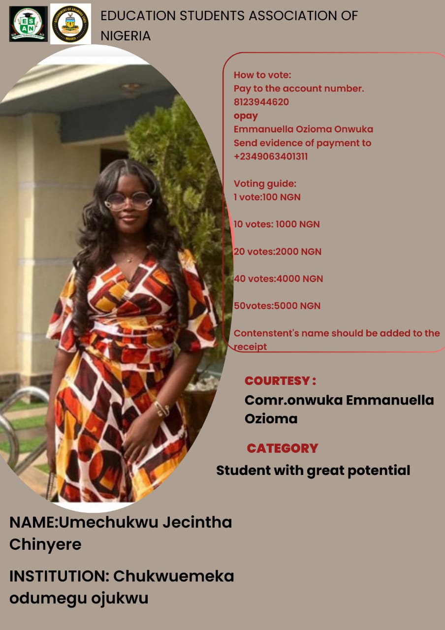 Umechukwu Jecintha Chinyere