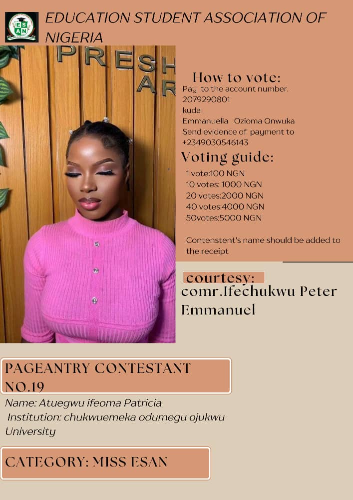 Atuegwu ifeoma Patricia