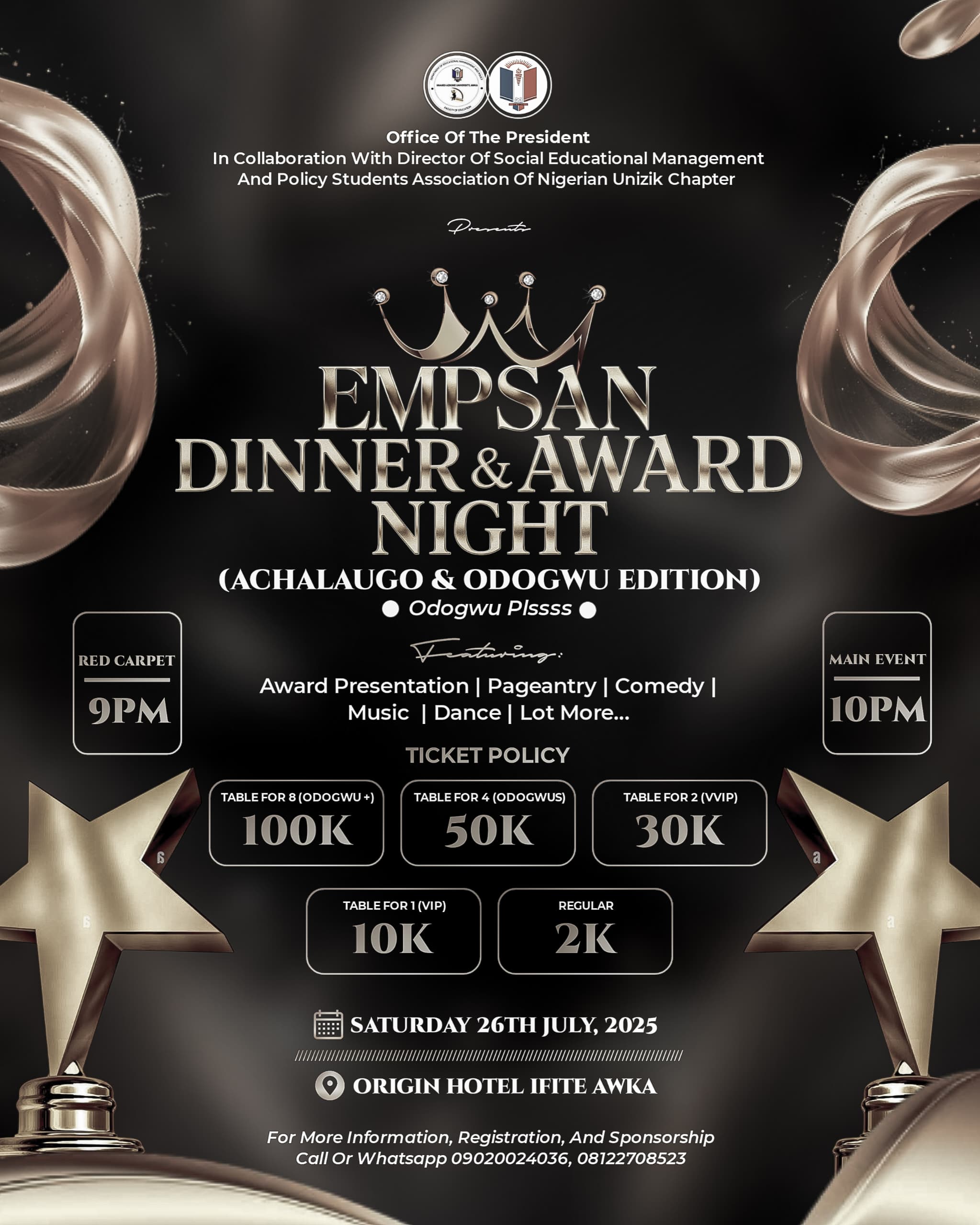 EMPSAN Dinner & Awards Night 2025