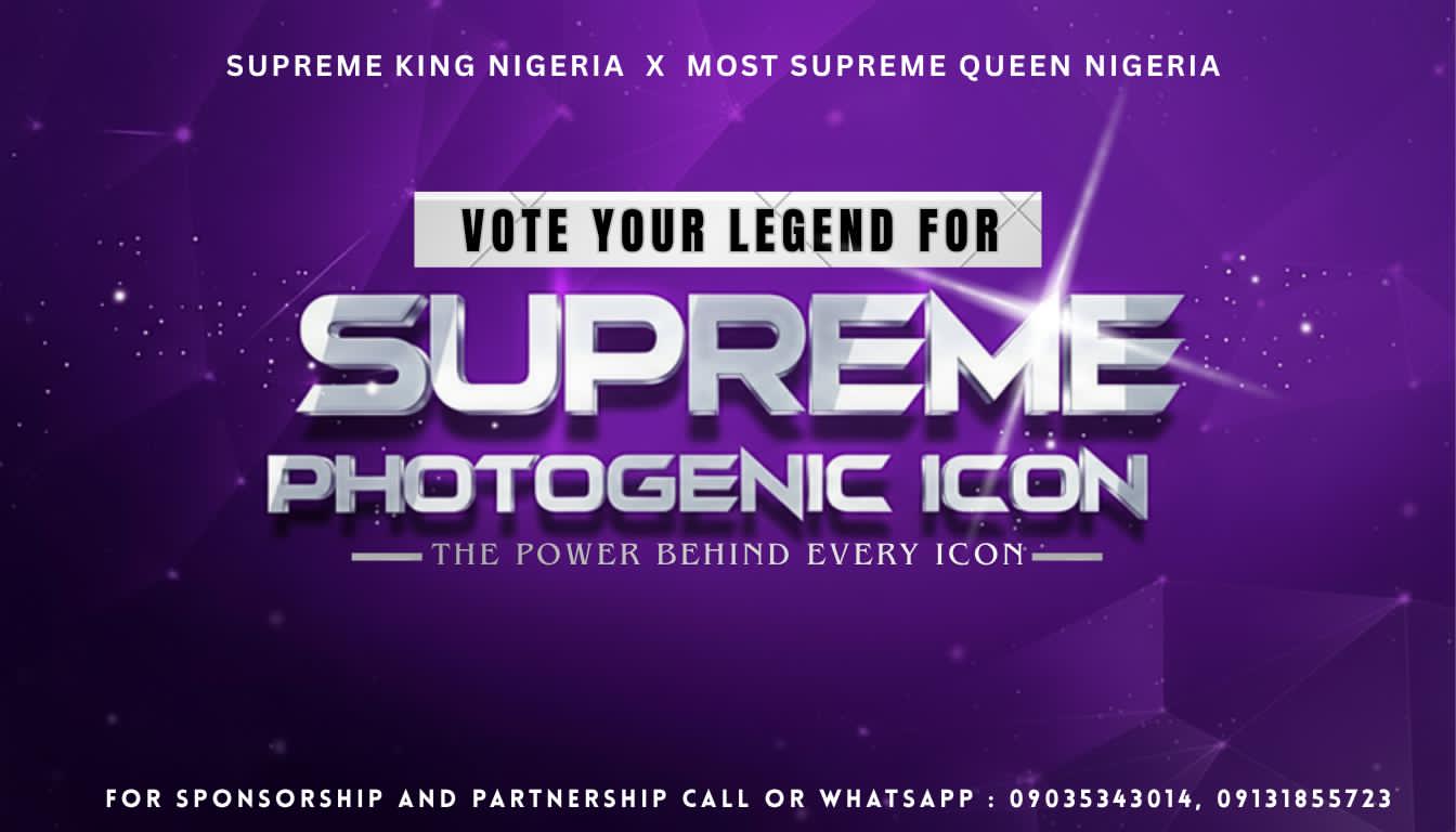 SUPREME PHOTOGENIC ICON CHALLENGE