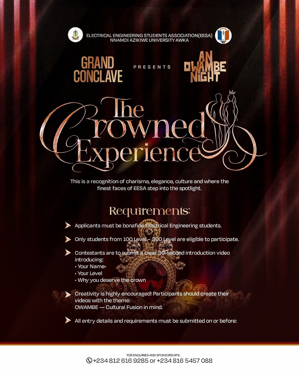 THE GRAND CONCLAVE 2026 DINNER NIGHT AWARD