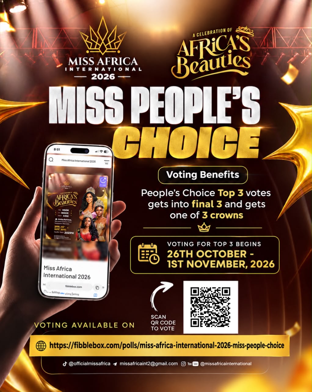 Miss Africa International 2026 (Miss People Choice)