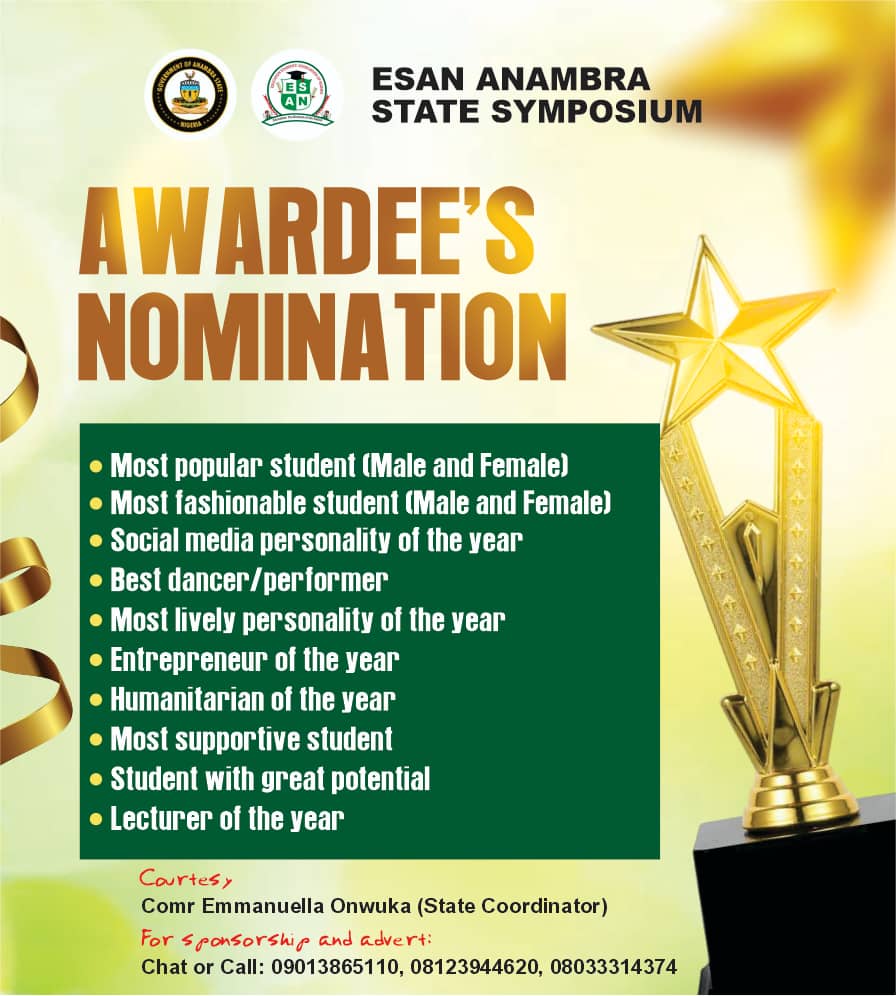 ESAN Anambra Symposium Awards 2026