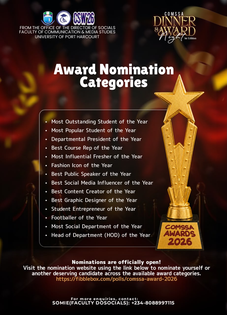 Comssa Award 2026